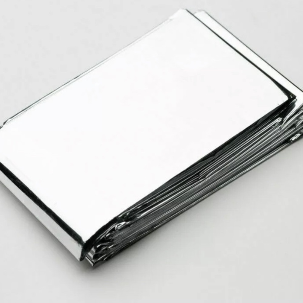 Mylar Survival Blanket Rescue Insulating Space Thermal Poncho Emergency
